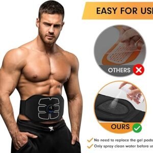Abdominal Toning Belt Workout, ABS Stimulator