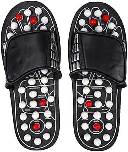 Message Slippers, Rotating Acupressure Foot Massager