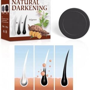 New Hair Darkening Shampoo Bar, Natural Organic Conditioner