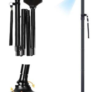 Foldable Walking Cane with LED Light